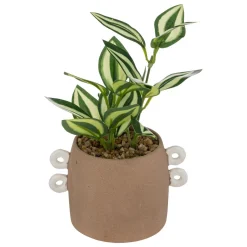 PLANTE POT CERAMIQUE OLME CANNELLE H.21CM