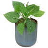PLANTE POT CERAMIQUE REAC AZUR H.19CM