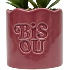 PLANTE VERTE POT CERAMIQUE CHERI H.17CM