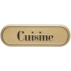 PLAQUE PORTE BECKY D.25X8CM