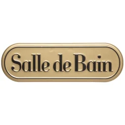 PLAQUE PORTE BECKY D.25X8CM