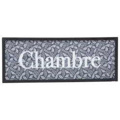 PLAQUE PORTE LUMIERE D HIVER D.25X10CM