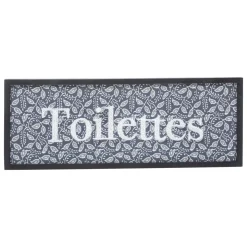 PLAQUE PORTE LUMIERE D HIVER D.25X10CM