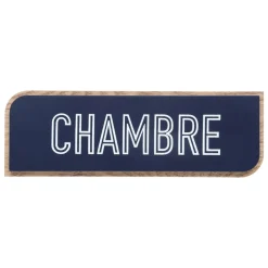 PLAQUE PORTE OLME D.24X8CM