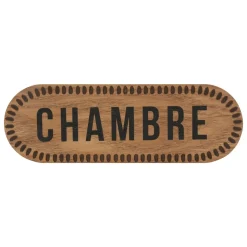 PLAQUE PORTE SANTIAGO D.22X7CM