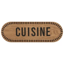 PLAQUE PORTE SANTIAGO D.22X7CM