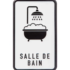 PLAQUE PORTE YUNA D.20X12CM