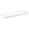 PLAT DE SERVICE PORCELAINE LISERE DORE 34X14CM