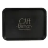 PLATEAU ANTIGLISSE L 46 CM L 36 CM DECOR BISTROT