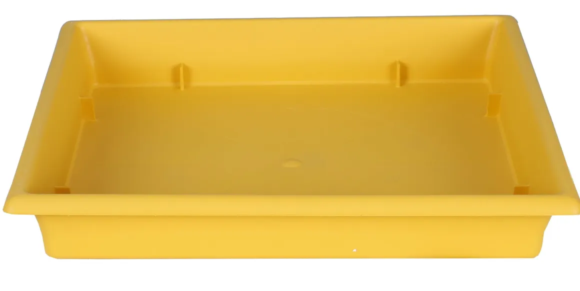 PLATEAU 36CM JAUNE