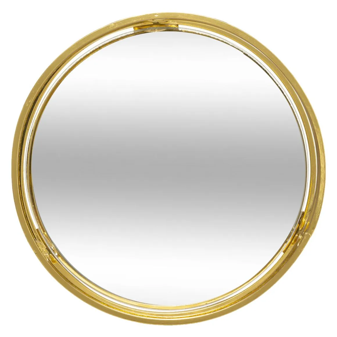 PLATEAU DORE MIROIR FEEL D.20X3.2CM