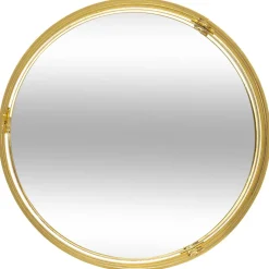 PLATEAU DORE MIROIR FEEL D.20X3.2CM