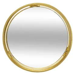 PLATEAU DORE MIROIR FEEL D.30X3.5CM