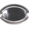 PLATEAU INOX OVALE 40X26CM