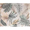 PLATEAU MELAMINE FEUILLAGE 41X28CM
