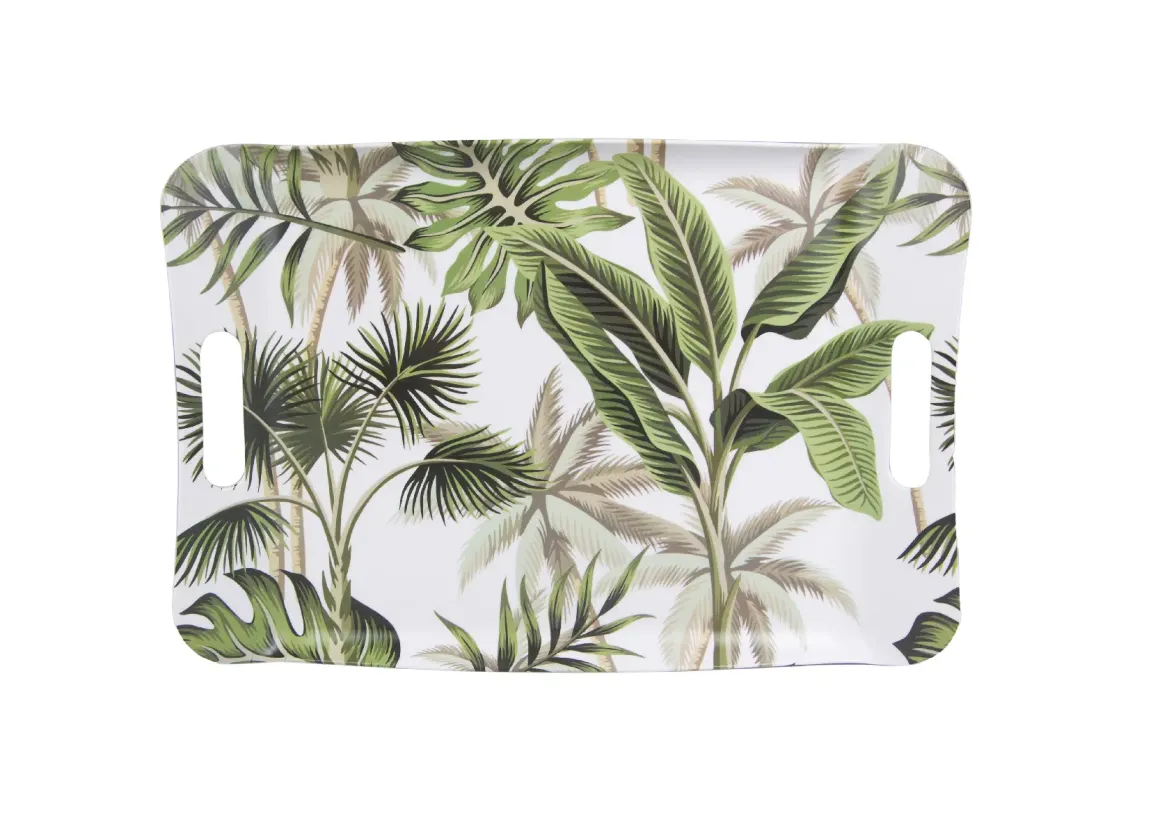 PLATEAU MELAMINE JUNGLE 31X21CM