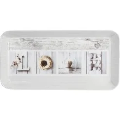 PLATEAU MELAMINE LOVE L 30 CM L 15 CM
