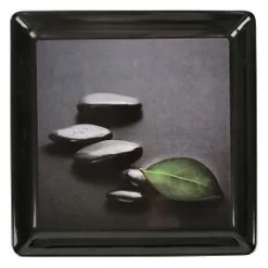 PLATEAU MELAMINE NEWS ZEN L 30 CM L 30 CM