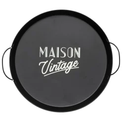 PLATEAU METAL CAFE BORDELAIS TAILLE M