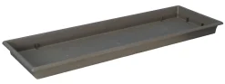 PLATEAU RECTANGULAIRE L.60CM GRIS