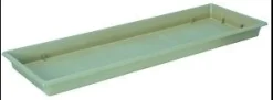 PLATEAU RECTANGULAIRE L.36CM VERT ARGILE