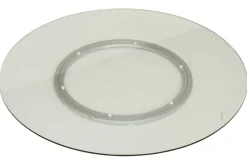 PLATEAU TOURNANT VERRE D.70CM