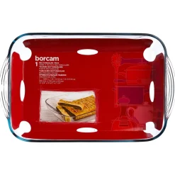 PLAT RECTANGLE VERRE 40X25CM