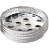 5 PLATS A ESCARGOT ALUMINIUM POUR 12 ESCARGOTS