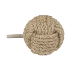 POIGNEE DAYANA JUTE D.4CM X2 PIECES