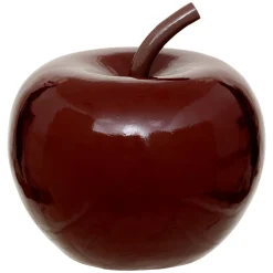 POMME RESINE GLOSSY H.28.5CM