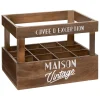 PORTE 12 BOUTEILLES CAFE BORDELAIS