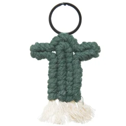 PORTE CLE MACRAME ALICANTE H.7CM