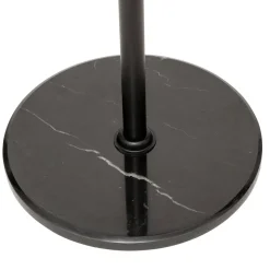 PORTE MANTEAUX BLACKMARBLE ET 6 TIGES METAL NOIR