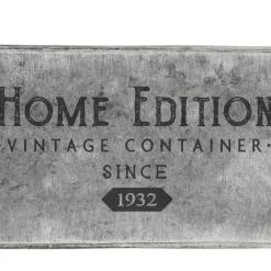 PORTE 6 PLANTES METAL ZINC H.36CM