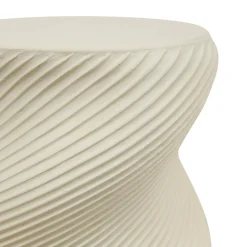 PORTE PLANTE TWIST BLANC H.60CM