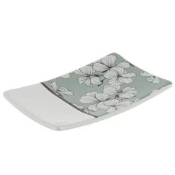 PORTE SAVON DOLOMITE IMPRIME ECRIN VERT