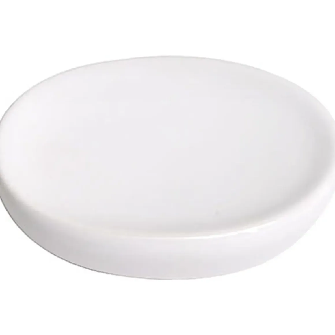PORTE SAVON DOLOMITE OVAL BLANC