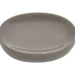 PORTE SAVON DOLOMITE OVAL TAUPE
