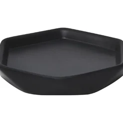 PORTE SAVON GRES FORME LOSANGE NOIR