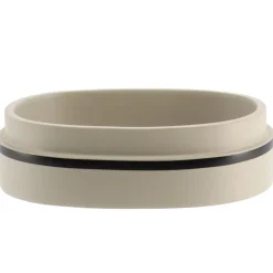 PORTE SAVON POLYRESINE OVAL FICELLE NOIR