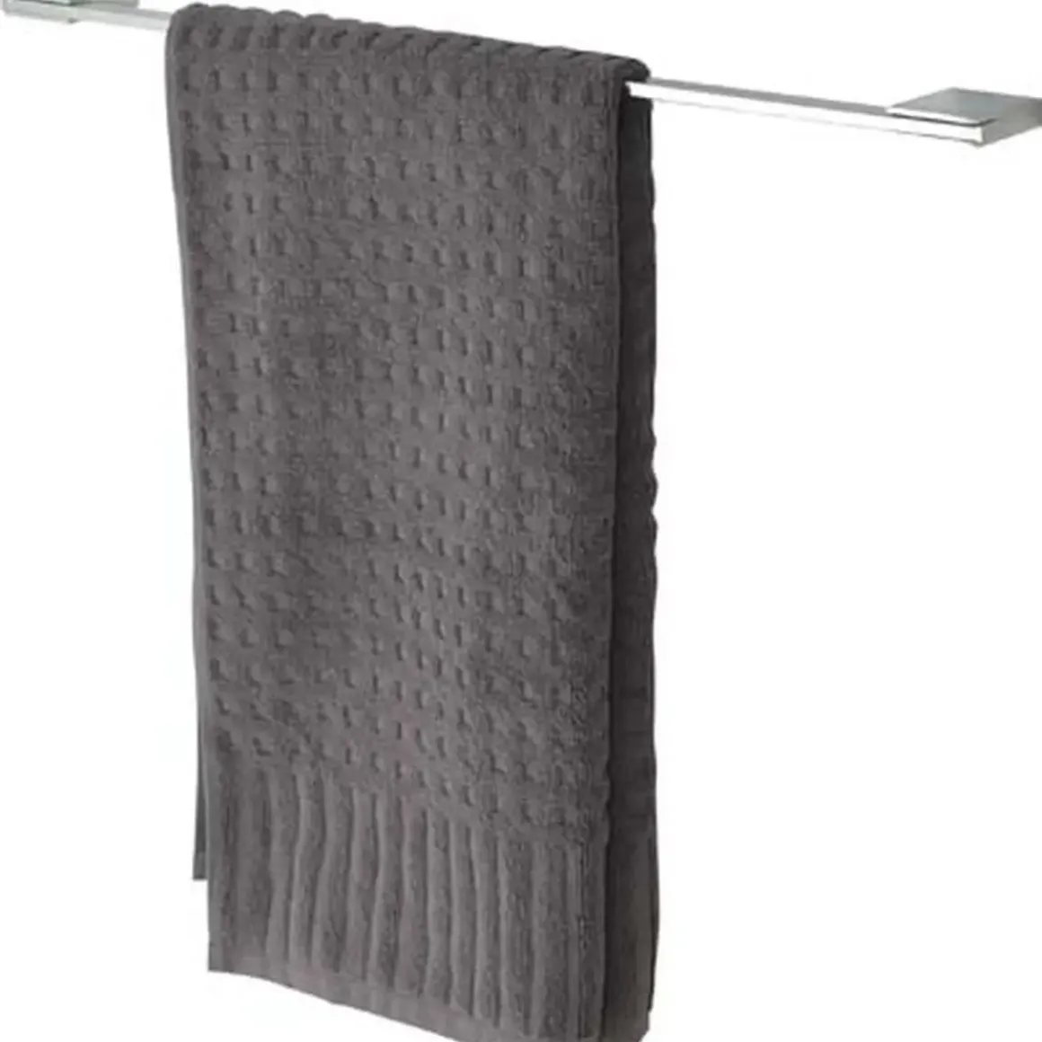 PORTE SERVIETTE 1 BARRE 59 CM A FIXER ZAMACK ACIER INOXYDA