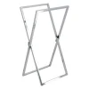 PORTE SERVIETTES METAL STRUCTURE CARREE PLIABLE CHROME