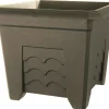 POT CARRE TERRISSIMA DIA. 39 CM GRIS