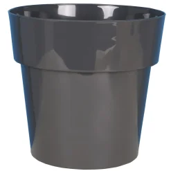POT CERAMIQUE D.15CM GRIS 1.6L