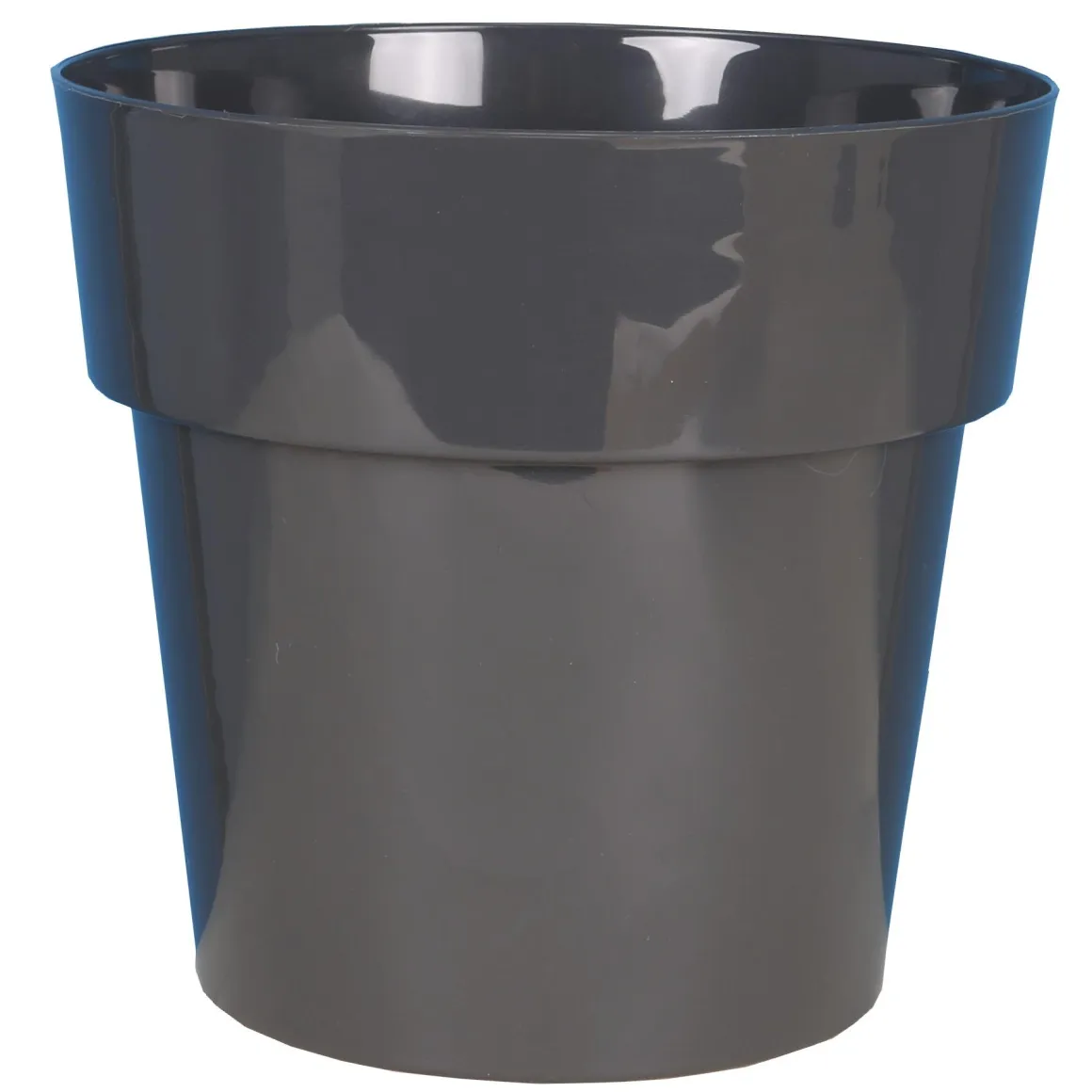 POT CERAMIQUE D.15CM GRIS 1.6L