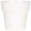 POT CERAMIQUE DIA.38CM BLANC