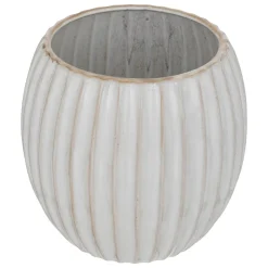 POT CERAMIQUE REACTIVE CAFE BORDELAIS BEIGE D.17CM