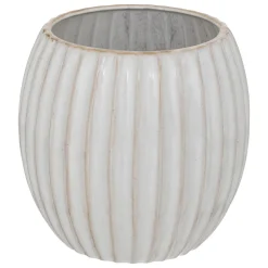 POT CERAMIQUE REACTIVE CAFE BORDELAIS BEIGE D.17CM