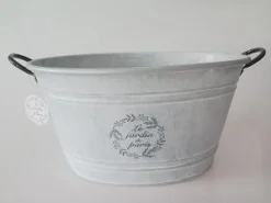 POT EN ZINC ANSES METAL 41.8X31X22CM