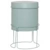 POT METAL CELADON AZE TAILLE M